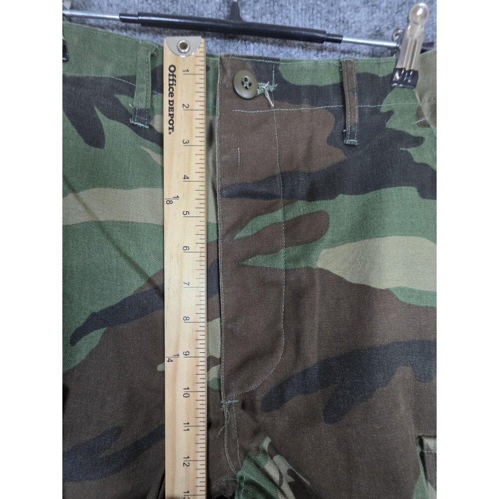 Vintage Propper BDU Pants Mens ST Woodland Camo Combat Cargo Military 90s - Picture 11 of 16